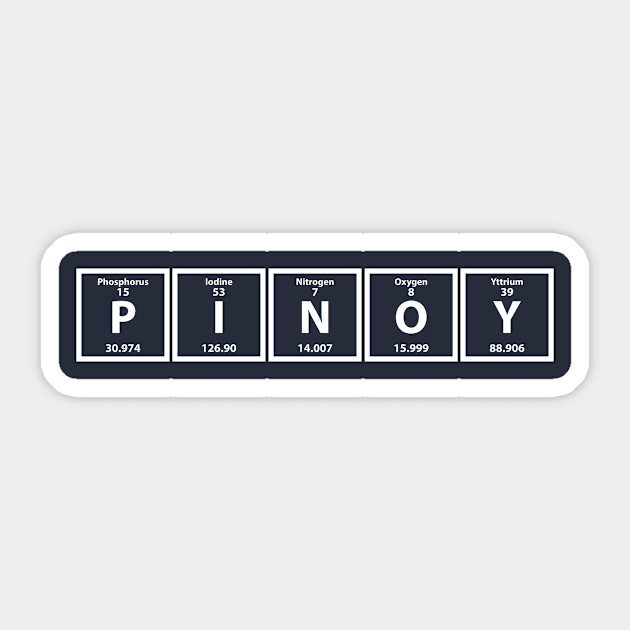 Pinoy Sticker by SillyShirts